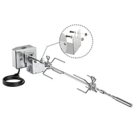 Onlyfire BRK-6045 nehrđajući set ražnja za Weber Spirit 200/300 plinski roštilj 2
