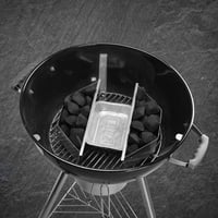 onlyfire faszenkosár Weber 7403 közvetlen és közvetett hőhöz 47 57 67 cm átmérővel 2 darabos készlet 5
