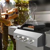 Onlyfire Pizzasütő Fedél Gázgrillhez Pizzakővel és Lapáttal 7