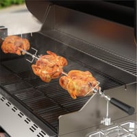 Onlyfire rozsdamentes acél forgónyárs készlet grillezéshez 4