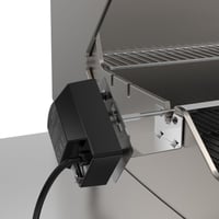 Set de frigărui pentru grătar din oțel inoxidabil onlyfire pentru grătarele pe gaz Weber Spirit I și II seria 200/300, 2 clești pentru carne, motor 220V-240V, suport pentru motor. 3