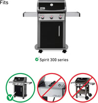 onlyfire Rozsdamentes Flavorizer Sáv Weber Spirit 300 Gázgrill Hőeloszló Lemez 5