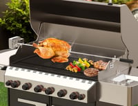 onlyfire Univerzális Grillsütő Nyársszett - 45" Hatszögletű Nyárs, Elektromos Motor, 40 Font Teherbírás, Vízálló Kapcsoló, Automata Forgásir 7