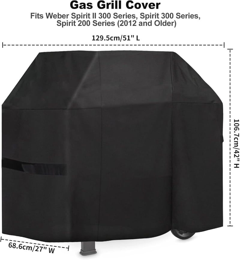Onlyfire Weber Spirit E310 E320 S310 S320 vízálló grillhuzat