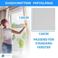 ONPIRA Sieťka proti hmyzu na okno zo sklených vlákien 120x120 cm Sivá sieťka proti hmyzu a komárom na balkón a okno priedušná ochrana proti hmyzu 9