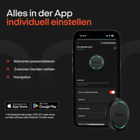 OOONO Co-Driver NO2 čierny - Upozornenia na rýchlostné radary a nebezpečné úseky - Nabíjateľný - LED displej - Kompatibilný s CarPlay a Android Auto 6