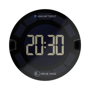 Automatické solárne elektronické parkovacie hodiny OOONO P-DISC 3 do auta