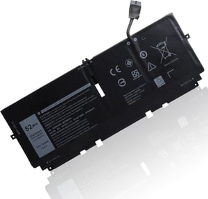 OPAHUTER 52Wh 7,6V 6500mAh akkumulátor Dell XPS 13 2020 9300 9310 9380 722KK WN0N0 0WN0N0 2XXFW FP86V 02XXFW P117G P117G002 P117G001