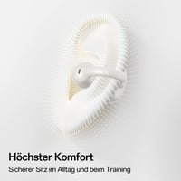 OpenRock E Open-Ear Bluetooth 6.0 slúchadlá – Bezdrôtové clip-on slúchadlá – 4g ľahké – Silné basy – 28h batéria – IPX4 vodeodolné – Čistota hovorov AI – Aplikácia 4