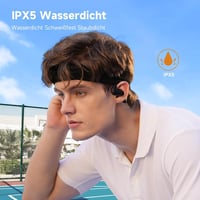OpenRock S nyitott fülű Bluetooth 5.3 fejhallgató, 60 órás lejátszási idővel, ENC hívászaj-szűréssel, IPX5 vízálló, 6