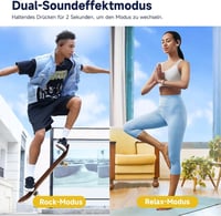 OpenRock S nyitott fülű Bluetooth 5.3 fejhallgató, 60 órás lejátszási idővel, ENC hívászaj-szűréssel, IPX5 vízálló, 7
