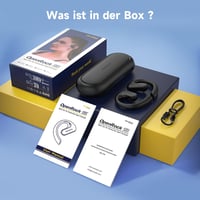 OpenRock S nyitott fülű Bluetooth 5.3 fejhallgató, 60 órás lejátszási idővel, ENC hívászaj-szűréssel, IPX5 vízálló, 10