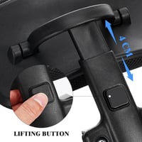 Operitacx állítható fejtámla irodai székhez, ergonomikus nyakpárna - fekete 4