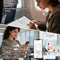 Ophayapen 3 v 1 inteligentná sada pera – s bodovým zápisníkom a LCD písacou tabuľkou, prevod rukopisu na text (OCR), nahrávanie zvuku, Bluetooth 5.0, bez predplatného 3