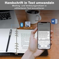 Ophayapen 3 v 1 inteligentná sada pera – s bodovým zápisníkom a LCD písacou tabuľkou, prevod rukopisu na text (OCR), nahrávanie zvuku, Bluetooth 5.0, bez predplatného 4