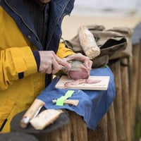 OPINEL Nomad Kit ezüst 5 darabos kés szett 6