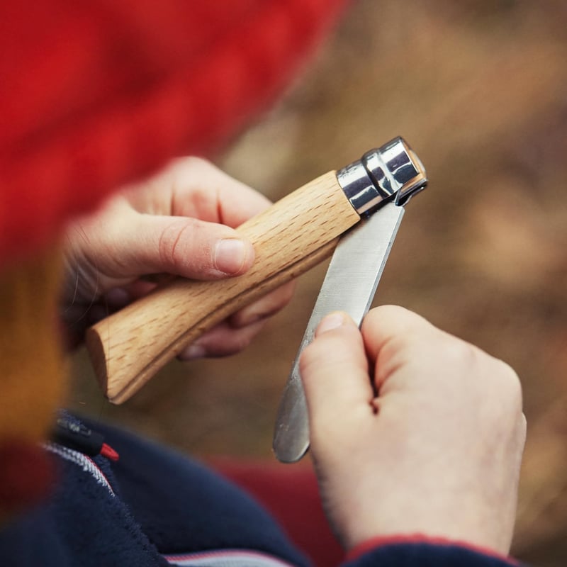 OPINEL Rozsdamentes Konyhai Kés Barna 17,5 cm M Méret