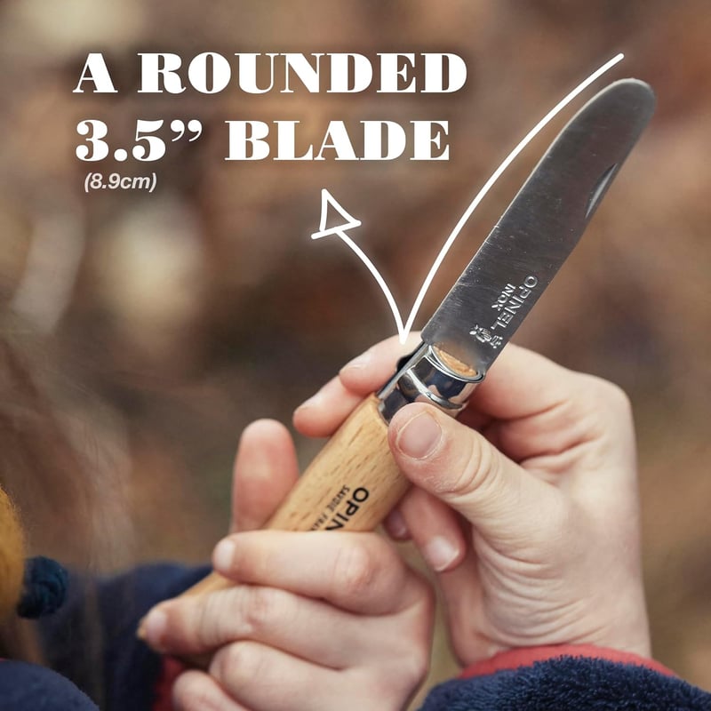OPINEL Rozsdamentes Konyhai Kés Barna 17,5 cm M Méret