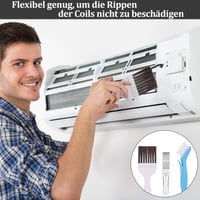 Opopark Légkondicionáló Kondenzátor Lamellafésű 3 db-os Csomag - Klíma Fin Kefe Tisztító Szerszám 6