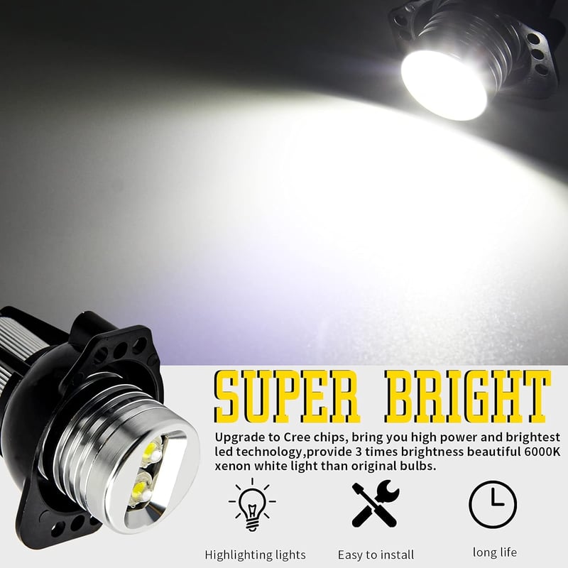 OPP ULITE E90 LED autó izzó készlet BMW E90-hez, fehér fény, 2 db