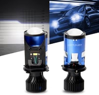 OPP ULITE H4 LED fényszóró izzó 9003 bal kormányos mini projektor lencse 70W 6000K 1
