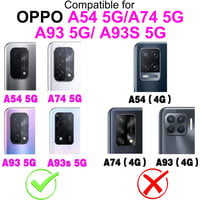 Magnetické kožené puzdro na Oppo A54/A74/A93 5G s motýlím vzorom – prémiová ochrana 2