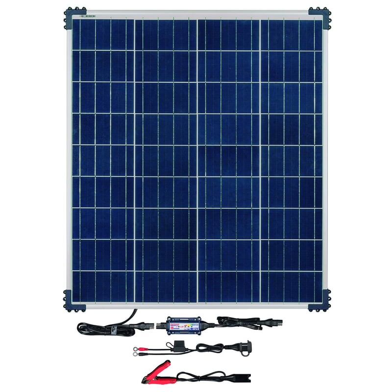 Solárna nabíjačka a udržiavač batérií OptiMate Solar 80W TM523-8 12V 6,66A, 6-stupňový automatický systém nabíjania