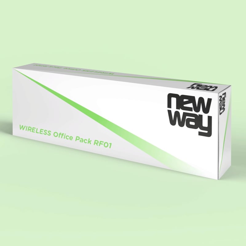 OPTIMUM WAY Wireless Billentyűzet Egér Pad Szett 2.4GHz USB Fehér