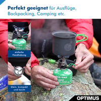 Plynový varič Optimus CRUX Lite 8019259 - Ľahký turistický varič na kempovanie 5