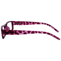OPULIZE čítacie okuliare, balenie 5 kusov, ľahké, unisex, modré, ružové, fialové, zelené, červené, dioptrie +1.50 3