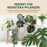 ORAGARDEN Monstera Talaj 1L - Beltéri Növények és Kertészeti Föld 5 Komponensű Potting Soil 5