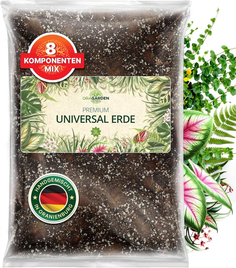 ORAGARDEN Univerzális Növénytalaj 3L - Szobanövények, Virágok, Pálmák Talaja