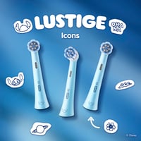 Rezervă periuță de dinți electrică Oral-B iO Kids 6+ Disney Stitch, Albastru, 2 bucăți 6
