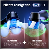 Elektrická zubná kefka Oral-B iO Series 10 – čierna, prémiová starostlivosť o zuby 7