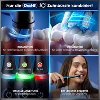 Elektrická zubná kefka Oral-B iO Series 10 – čierna, prémiová starostlivosť o zuby 6