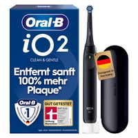 Periuță de dinți electrică Oral-B iO Series 2, Negru - 3 moduri de curățare, Toc de călătorie, Design Braun 1