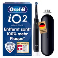 Elektrická zubná kefka Oral-B iO Series 2 čierna – 3 režimy čistenia, cestovné puzdro, dizajn Braun 1