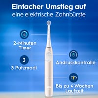 Periuță de dinți electrică Oral-B iO Series 2, Roz, 3 moduri de curățare, Toc de călătorie, Design Braun 5