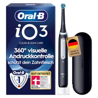 Periuță de dinți electrică Oral-B iO Series 3 - Culoare neagră, tehnologie oscilator-rotativă, protecție a gingiilor 1