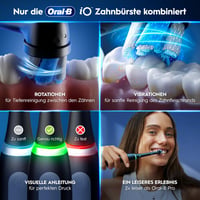 Periuță de dinți electrică Oral-B iO Series 3 - Culoare negru, tehnologie oscilator-rotativă, protecția gingiilor 7