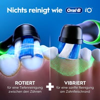 Periuță de dinți electrică Oral-B iO Series 3 - Culoare negru, tehnologie oscilator-rotativă, protecția gingiilor 6