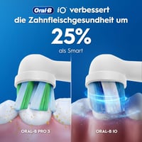Elektrická zubná kefka Oral-B iO Series 3 – svetlomodrá, s rotačným pohybom a technológiou šetrnou k ďasnám 9