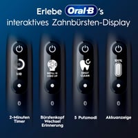Periuță de dinți electrică Oral-B iO Series 6, pachet dublu, negru/roz 2