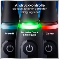 Periuță de dinți electrică Oral-B iO Series 6, pachet dublu - 3 capete de periaj, 5 moduri de curățare, negru și roz, design Braun 8