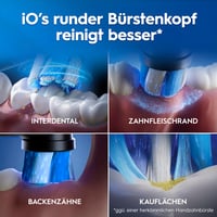 Periuță de dinți electrică Oral-B iO Series 6, pachet dublu, negru/roz 4