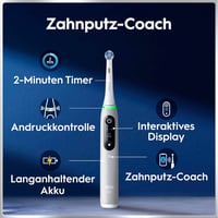 Periuță de dinți electrică Oral-B iO Series 6 - Alb, cu tehnologie avansată de curățare 4