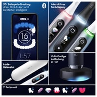 Periuță de dinți electrică Oral-B iO Series 9 Plus Edition, 3 rezerve, cu capăt pentru albire, etui magnetic, 7 moduri de curățare, design Braun, roz 6