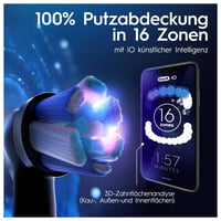 Periuță de dinți electrică Oral-B iO Series 9 Plus Edition, 3 rezerve, cu capăt pentru albire, etui magnetic, 7 moduri de curățare, design Braun, roz 8