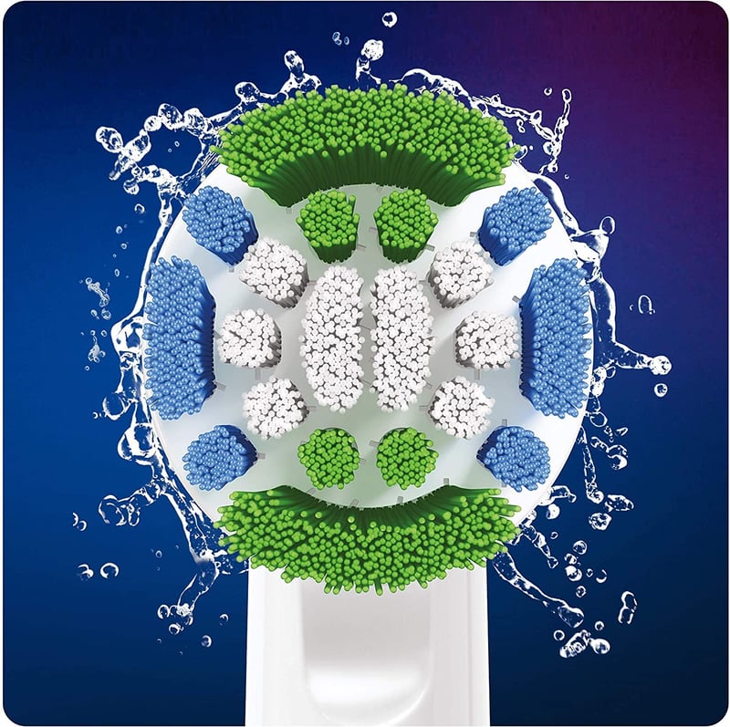 Oral-B Precision Clean elektromos fogkefe pótfej 8 db-os csomag CleanMaximizer technológiával - fehér, felnőtteknek