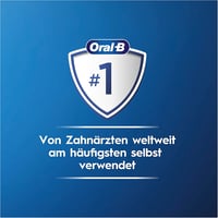 Elektrická zubná kefka Oral-B PRO 3 3500 s 3 režimami čistenia, 360° senzorom tlaku, cestovným puzdrom, biela – dizajn Braun 8